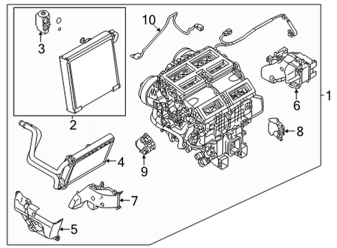 92410-6RF0A Nissan Heater Hose Outlet