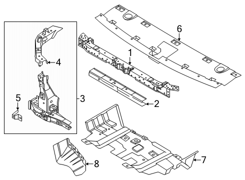 54459-7JA4A Nissan Bolt