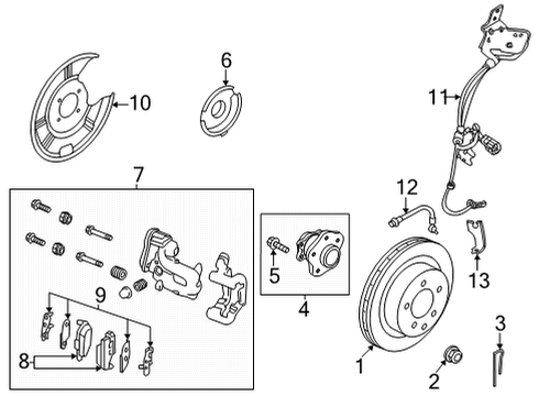 47660-6TA4D Nissan ACTUATOR ASSY - ANTI SKID