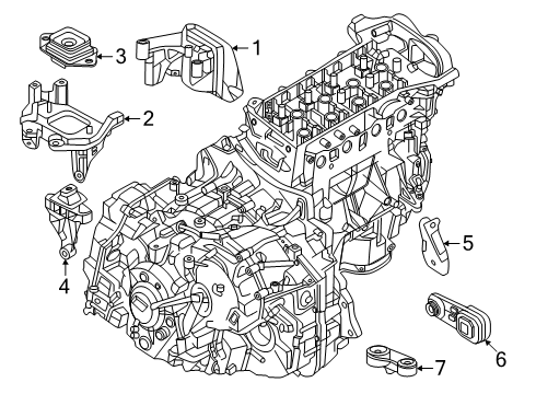 Nissan 11298-6XA0B Bolt 11298-6XA0B Nissan Bolt