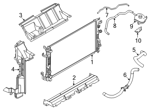 Nissan 21544-7LF0A BRACKET-STAY 21544-7LF0A Nissan BRACKET-STAY