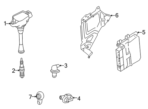 23731-5RF3B Nissan Camshaft Position Sensor