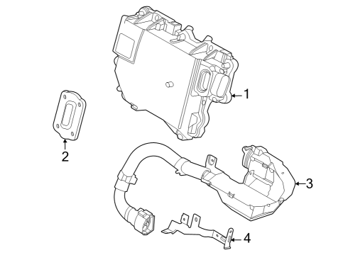 2023 Nissan ARIYA INVERTER COMPL - POWER HEAD Diagram for 291A0-5MR7G