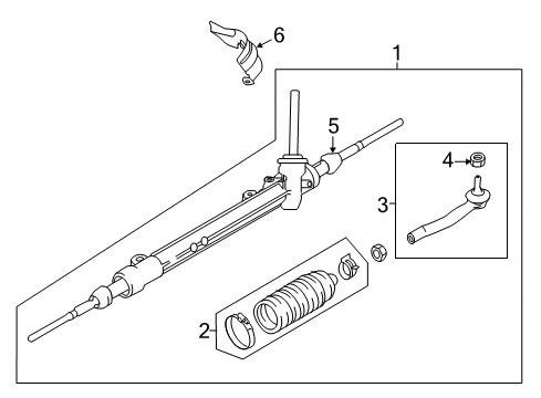 2021 Nissan Rogue Sport Socket-Inner Diagram for D8E21-4BA0A