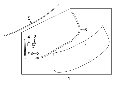2024 Nissan Armada Spacer Diagram for 90356-6JC1A