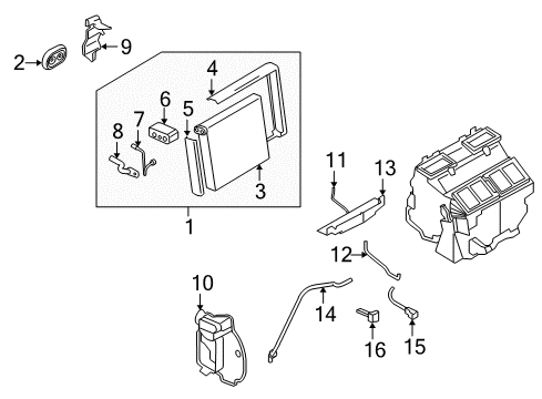 2021 Nissan GT-R High Flexible Hose Diagram for 92490-6AV0A