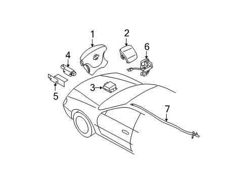 Body-Combination Switch Diagram for 25567-8J005