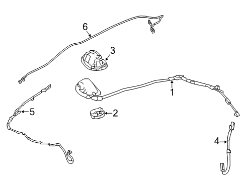 2022 Nissan Leaf Speaker Unit Diagram for 28170-6WK0A