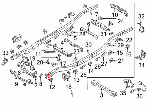 2024 Nissan Armada Tail Harness Diagram for 24015-6JE0A