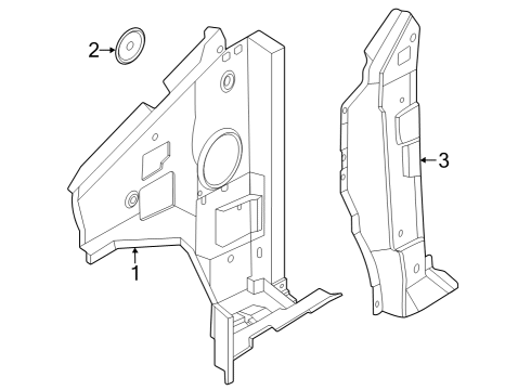 2023 Nissan ARIYA DASH-SIDE,RH Diagram for 76240-5MR0A