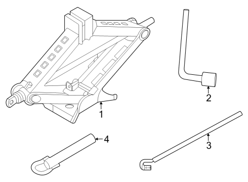 2024 Nissan ARIYA TOWING HOOK-FRONT Diagram for 51112-5MP0A