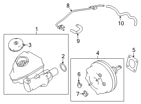 Pump Assy-Vacuum Diagram for 14650-5NA1A