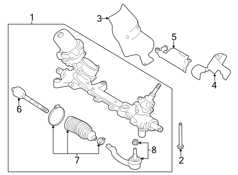 2022 Nissan Altima Gear & Linkage Diagram for 49001-6CA4B