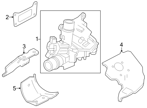 2024 Nissan Z TURBOCHARGER Diagram for 14411-6GP1D