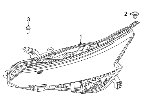 2025 Nissan Altima HEADLAMP ASSY-LH Diagram for 26060-9HF0C