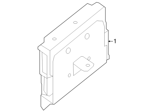 Back View Camera Assembly Diagram for 28442-9TB0D