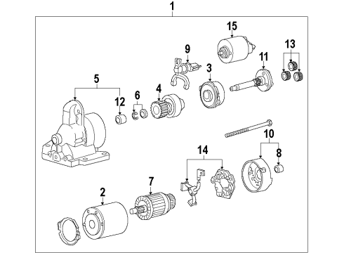 2024 Nissan Sentra RELAY-STARTER Diagram for 25230-2GC1A