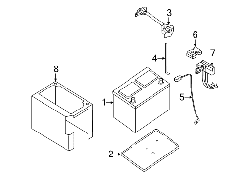 2020 Nissan Frontier Engine Harness Assembly Diagram for 24077-9BT0A