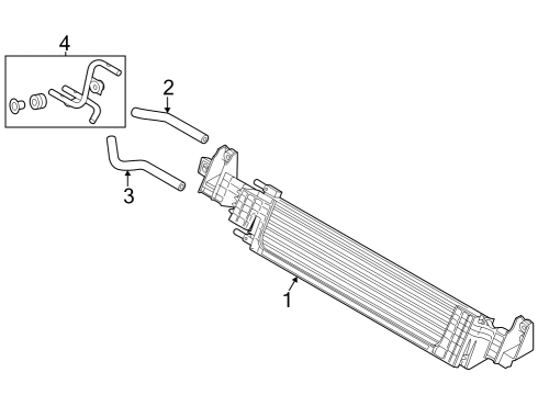 2024 Nissan Z ELEMENT-OIL COOLER Diagram for 21355-6GP0B
