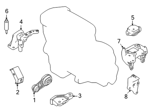 ROD ASSY-TORQUE Diagram for 11360-6XK0A