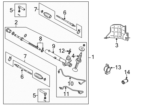 Insulator Diagram for 54445-CB800