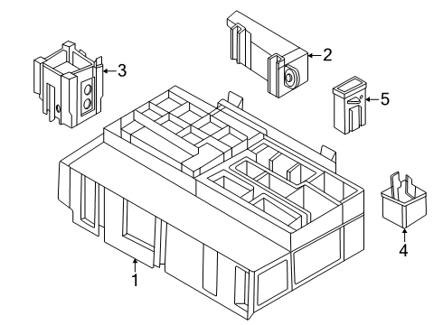 2025 Nissan Armada Fuse & Relay Diagram 2
