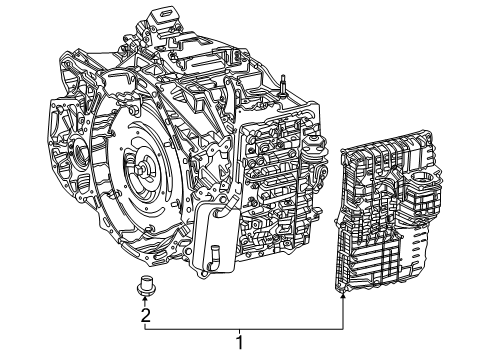 2025 Nissan Murano Pan Oil Diagram for 31390-6SV0A