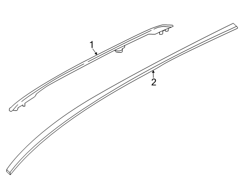 2025 Nissan Kicks Roof Rack Diagram 2