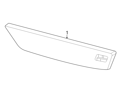 2023 Nissan Z Rear Combination Lamp Assembly Right Hand Diagram for 26550-6GP1A
