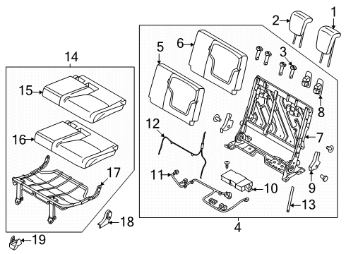 2025 Nissan Armada Third Row Seats Diagram 2