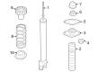 Diagram for Nissan Z Coil Springs - 55020-6GP0A