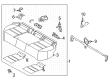 Diagram for 2024 Nissan Rogue Seat Cushion - 89307-6RA0B