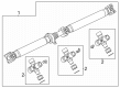 Diagram for 2025 Nissan Armada Drive Shaft - 37000-7JA0A