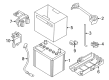 Diagram for 2025 Nissan Armada Battery Tray - 64866-7JA0A