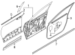 Diagram for 2025 Nissan Kicks Door Seal - 80831-7LF0A