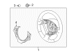 Diagram for Nissan GT-R Steering Wheel - 48430-6HT9E