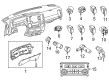 Diagram for 2019 Nissan NV A/C Switch - 27510-1PD0A