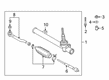 Diagram for Nissan Kicks Play Tie Rod End - D8640-4AF1B