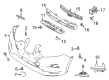 Diagram for Nissan Rogue Sport Bumper - 62022-6MR0H