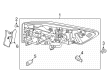 Diagram for Nissan Pathfinder Tail Light - 26550-6TA0B