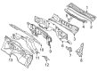 Diagram for 2025 Nissan Armada Grille - 66862-7JA0A