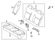 Diagram for 2025 Nissan Versa Seat Cushion - 88305-9ES0A