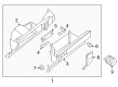 Diagram for Nissan Glove Box - 68102-9FV0A