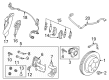 Diagram for 2025 Nissan Leaf Brake Backing Plate - 44161-6WK0A
