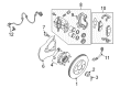 Diagram for 2025 Nissan Frontier ABS Sensor - D7910-9BT0A
