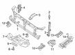 Diagram for 2021 Nissan Frontier Radiator Support - 62500-9BT0A
