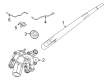 Diagram for 2025 Nissan Kicks Wiper Arm - 28780-7LF1A