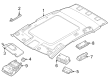 Diagram for 2025 Nissan ARIYA Sun Visor - 96400-5MR1A