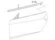 Diagram for Nissan Z Door Moldings - 80821-6GP0A