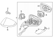 Diagram for 2025 Nissan ARIYA Car Mirror - 96302-5MR3A